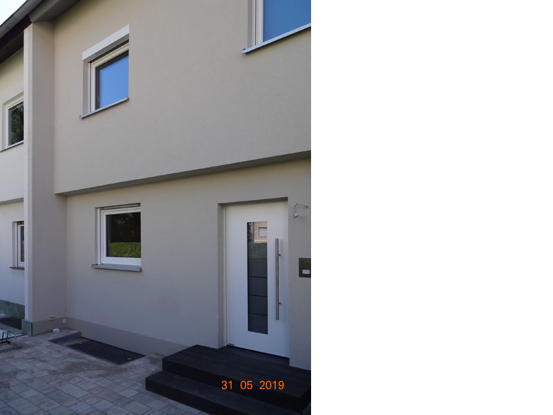 Grundriss und Lngsschnitt